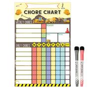 Dry Erase Chore Chart Behavior Board Kids Magnetic Whiteboard Calendar Reward Tracker Daily Tasks Responsibilities Goals Home Classroom Organization Motivation Learning 20×30cm Fun Educational Tool