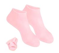 Dry Feet Silicone Socks, Cracked Heels Socks, 5.91 Inches Breathable & Comfortable, Heel Care Footwear for Use at Home or as Part of a Pampering Care Routine