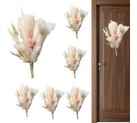 Dry Flower Decor-| Natural Bouquets for Decor-| Reusable Natural Reed Grass -Bouquet, Boho Wedding Decorations for Birthday Cake Arrangements
