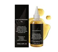 Dry Hair Oil - Anti-Frizz Nourishing Liquid, 100ml Bottle with Dropper, Botanical Extract Blend, Lightweight Shine Booster, Essential for Daily Routine Before Shower