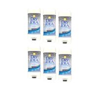 Dry Idea Advanced - Clear Gel Anti-Perspirant & Deodorant, Powder Fresh, 3-Ounce Tube (Pack of 6) by Dry Idea (English Manual)