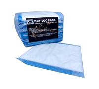 Dry Loc Pads Lot de 25 compresses non stériles de qualité médicale de qualité supérieure (20 x 20 cm)