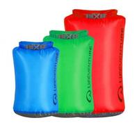 Drybags 5/10/25 Litres Nylon Blue/Green/Red 3 Pieces