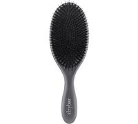 Drybar Brosses à cheveux en poils - La gamme Flat Mate || Brosse en poils de sanglier fabriquée à la main, poils de sanglier et nylon de qualité supérieure, bois de hêtre importé léger, aide à