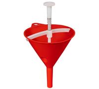 Drychter Entonnoir doseur rouge avec bouchon et ressort 140mm