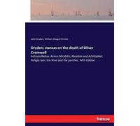Dryden; Stanzas On The Death Of Oliver Cromwell