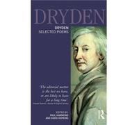 DrydenSelected Poems - Taylor amp Francis Ltd - Taylor amp Francis Ltd - Livre en Anglais - Hardback Taylor amp Francis LtdTaylor amp Francis Ltd (Auteur)