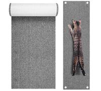 Drydiet Tapis d'escalade épais pour chat de 150 x 40 cm - Grattoir mural pour chat - Tapis griffoir pour chat avec 5 clous fixes - Protection murale pour chat