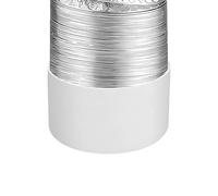 Dryer Vent Adapter - Duct Extension Accessory for Homeowners | 3.95 Inch Pipe Fit Quick Connect, Appliance Connector Tool, College Dorm Utility, Student Housing Fixture for Daily Use