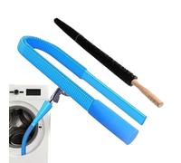 Dryer Vent Cleaner-Quick Telescopic Handle with Connector, Dryer Vent Cleaner Kit Vacuum Attachment for Home Dormitory Hotel Restaurant Apartment Rental, Lint Removal Vents Cleaning Tool
