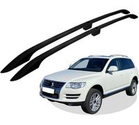 DRYFAL 2 Pièces Barres de Toit longitudinales pour VW Touareg 2003-2009 Toit Tige Longitudinale Tige Longitudinale Porte Bagages Automobiles