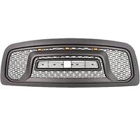 DRYFAL Grille de Protection en Maille nid d'abeille pour Dodge RAM 2500 3500 2010-2019 Calandre Pare-Chocs Avant Grille Centrale Avant