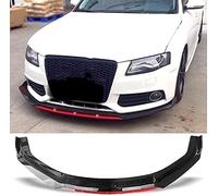 DRYFAL Spoiler Avant Voiture pour Audi A4 B8 S4 2008-2010 Pare Chocs Avant Lıp Spoiler Lıp Body Kit Diffuseur De Voiture Spoiler Séparateur