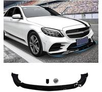DRYFAL Voiture Becquets Avant pour Benz E Class W213 2016-2019 Spoiler Becquet lèvre Pare Chocs inférieur Une Anticollision Armatures Caisse