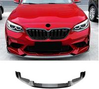 DRYFAL Voiture Becquets Avant pour BMW 2 Series M2 CS F87 2016-2021 Spoiler Becquet lèvre Pare Chocs inférieur Une Anticollision Armatures Caisse