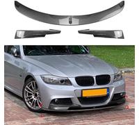 DRYFAL Voiture Becquets Avant pour BMW 3 Series E90 E91 LCI M Sport 2009-2012 Spoiler Becquet lèvre Pare Chocs inférieur Une Anticollision Armatures Caisse