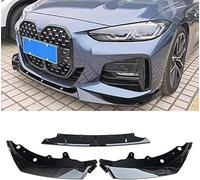 DRYFAL Voiture Becquets Avant pour BMW 4 Series G22 430i Coupe M 2020 2021 Spoiler Becquet lèvre Pare Chocs inférieur Une Anticollision Armatures Caisse
