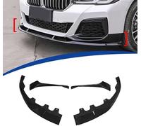 DRYFAL Voiture Becquets Avant pour BMW 5Series G30 MP 2021 2022 2023 Spoiler Becquet lèvre Pare Chocs inférieur Une Anticollision Armatures Caisse
