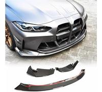 DRYFAL Voiture Becquets Avant pour BMW G80 M3 G82 G83 M4 2021 2022 2023 Spoiler Becquet lèvre Pare Chocs inférieur Une Anticollision Armatures Caisse