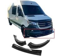 DRYFAL Voiture Becquets Avant pour Sprinter W907 2018-2023 Spoiler Becquet lèvre Pare Chocs inférieur Une Anticollision Armatures Caisse