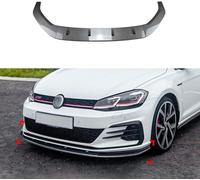 DRYFAL Voiture Becquets Avant pour VW Golf 7.5 Golf MK7.5 GTI R Rline 2017-2019 Spoiler Becquet lèvre Pare Chocs inférieur Une Anticollision Armatures Caisse