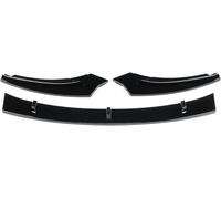 DRYFAL Voiture Becquets Avant pour VW Passat B8 2017-2019 Spoiler Becquet lèvre Pare Chocs inférieur Une Anticollision Armatures Caisse