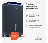 DryFy Connect 40 Déshumidificateur Wifi à compression 40 l/j 35-45 m²