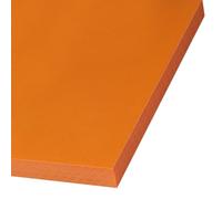 DryiC Feuille Phénolique De Bakélite Plaque De Bakélite Panneau De Résine Phénolique pour Les Pièces De Commutation, 15cm X 10cm, Orange,Thickness:15mm