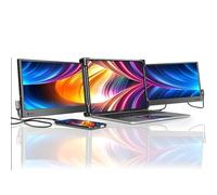 DRYIC Moniteur Portable pour Ordinateur Portable, écran IPS Full HD 14", Extension d'écran Double Triple Moniteur, USB-A/Type-C Plug and Play, Fonctionne avec Les Ordinateurs Portables de 13" à 16".