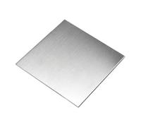 DryiC Plaque en Titane Tôle De Titane Feuille De Titane TC4, Convient pour Les Pièces Artisanales, 10cm X 10cm,Thick:3mm