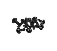 DRYIUBVF Compatible avec pour Ninja pour 250R EX250F pour Ninja ZX9R ZX900F 10xvis De Moto Boulons De Carénage De Carrosserie boulons pour Moto(Black)