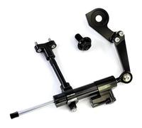 DRYIUBVF Compatible avec Yamaha pour R3 2015-2018 pour YZFR3 ABS 2017-2018 Kit De Fixation Universel pour Amortisseur De Direction De Moto Direction stabilisateur(Black)