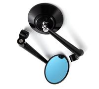DRYIUBVF Compatible avec Yamaha pour XJR1300 pour XJ6 pour MT-01 pour MT-03 pour TDM900 pour FZ1 pour FZ6 Rétroviseurs Moto Universels Rétroviseurs Moto