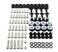 DRYIUBVF Compatible avec Yamaha pour Yzfr6 2008 2009 2010 2011 2012 2013 2014 2015 2016 Moto Kit Boulons Vis Ecrous Carénage Complet boulons pour Moto(Silver)