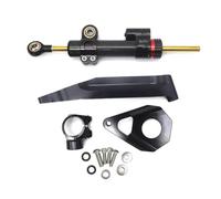 DRYIUBVF D Compatible avec CBR600RR 2005 2006 Support D'amortisseur De Direction pour Moto Accessoire Universel Réglable(Black)