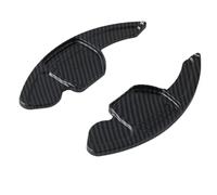 DRYIUBVF Shift Paddles Compatible avec Seat pour Ibiza 6P 2017-2023 pour Cupra pour Ateca 2018-2020 Extension De Palette De Commande De Volant De Voiture Pièces Et Accessoires(Carbon Fiber Black)