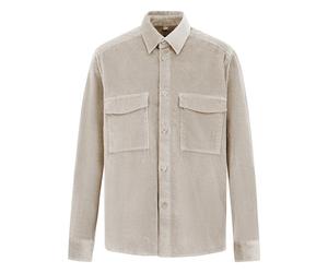 Drykorn, Homme, Vestes, Beige, Taille: S Cord Overshirt
