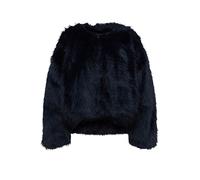 DRYKORN Veste aspect fourrure KILCHURN bleu marine | 36