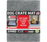 Drymate Tapis de Cage pour Chien, absorbe l'urine, imperméable, antidérapant, Lavable pour Dressage de chenil - Utilisation sous la Cage pour Animal de Compagnie pour protéger Les sols, Coupe Fine
