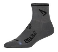 Drymax - Lite Trail Running 1/4 Crew -SPEEDGOAT - Chaussettes de running - Unisex S | EU 35-37.5 - dark grey / black