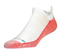 Drymax - Maximum Protection Running Mini Crew - Chaussettes de running - Unisex M | EU 38-40.5 - white / orange