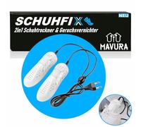 DryMaxx Sèche-chaussures 2 en 1 génial et destructeur d'odeurs électrique pour chaussures chauffantes avec lumière UV