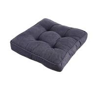 DRYNDUK Carrees Coussin De Siege Lot de 1, Coussin d'assise Exterieur 40x40cm, Coussin De Chaise avec Attaches Respirant Confortable Non dérapant, Coussin de Sol pour Chambre