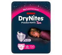 Drynites Huggies Couches pour fille, taille XL (48-60 kg), 9 culottes absorbantes, 13-19 ans