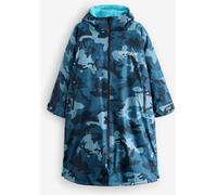 dryrobe dryrobe Blue Camo Advance Adult Long Sleeve Changing Coats Blue Camo L (EU 44-46)