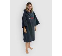 Dryrobe Towel Robe Organic Cotton Poncho de surf bleu M
