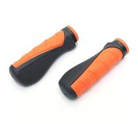 DRYUSFD Poignées pour vélo pour Scott Roxter/Spark/Voltage/Addict/Foil, Poignées de Guidon Vélo, Poignées Vélo Antidérapantes Anti Choc, Ergonomique Confortable Poignées Guidon Vélo,C-Orange