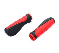 DRYUSFD Poignées pour vélo pour Scott Roxter/Spark/Voltage/Addict/Foil, Poignées de Guidon Vélo, Poignées Vélo Antidérapantes Anti Choc, Ergonomique Confortable Poignées Guidon Vélo,A-Red