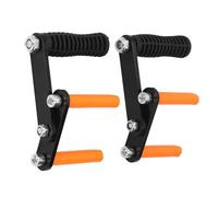 Drywall Carrying Tool 2 Plywood Carrying Tools Gator Lift Panel Carrier Tensioner for Tile Glass Transportation Carrying, Woodworking Labor Saving Tools Black