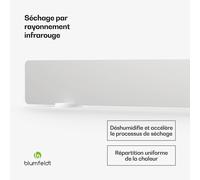 DryWave sèche mur infrarouge | 50 - 100 W | sèche la peinture et le crépi | montage mural possible